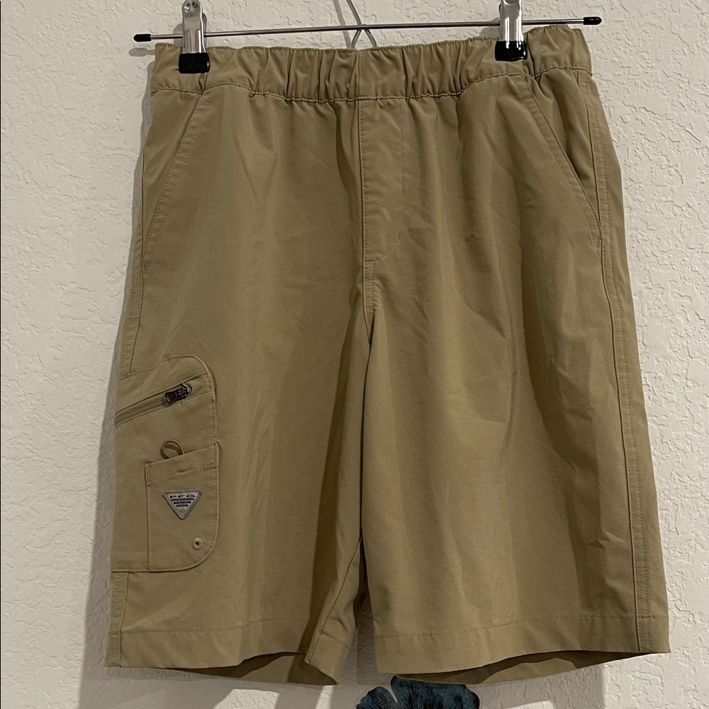 Boy's Tan Cargo Shorts